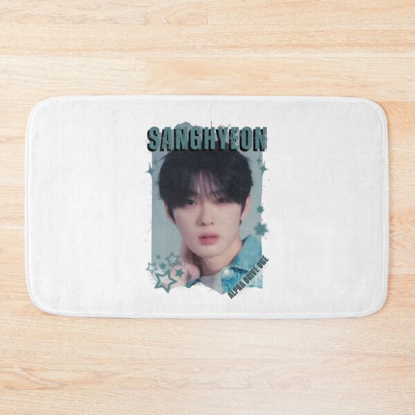 Item preview, ALPHA DRIVE ONEe (ALD1) Sanghyeon Global KPOP Boy Group Black and White Collage Digital Art Portrait designed and sold by AJUNICE STUDIO.