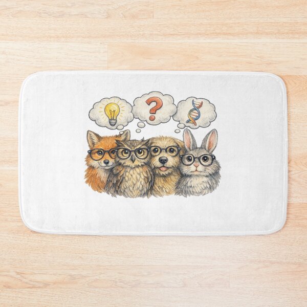 Item preview, Whimsical Animals with Glasses designed and sold by Selfique Bloom.
