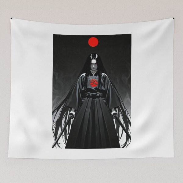 Item preview, Anime - Stylized Asian Warrior, Powerful Dark Digital Art designed and sold by AnimeShin.