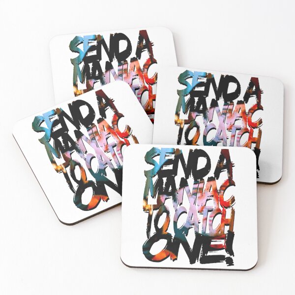 Item preview, Send a Maniac to Catch One designed and sold by Migoche Créations.
