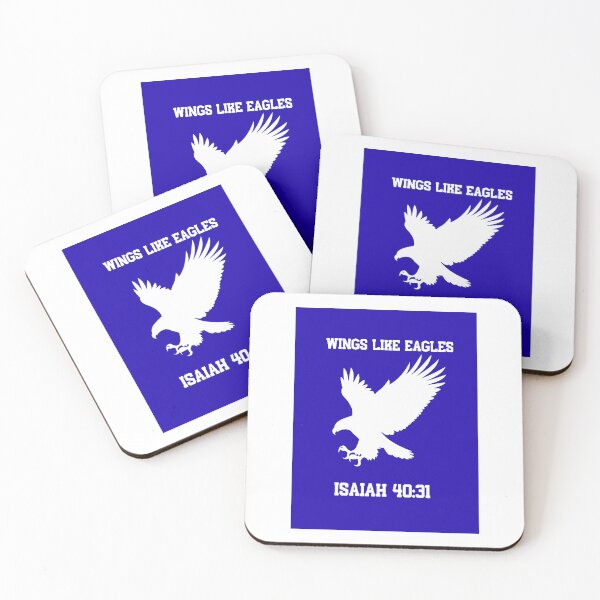 Item preview, Wings Like Eagles Isaiah 40:31 designed and sold by HillC1985.