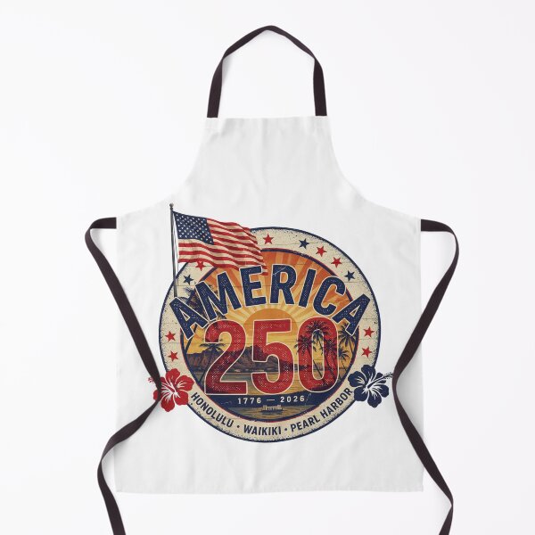 Item preview, America 250 Honolulu Hawaii Pearl Harbor Semiquincentennial 1776 - 2026 Vintage Flag v1 designed and sold by DarylWelsh2024.