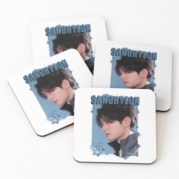 Item preview, ALPHA DRIVE ONEe (ALD1) Sanghyeon Global KPOP Boy Group Black and White Collage Digital Art Portrait designed and sold by AJUNICE STUDIO.