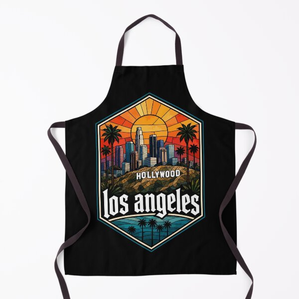 Item preview, Hollywood Los Angeles Stained Glass California Travel designed and sold by TomFrontierArt.