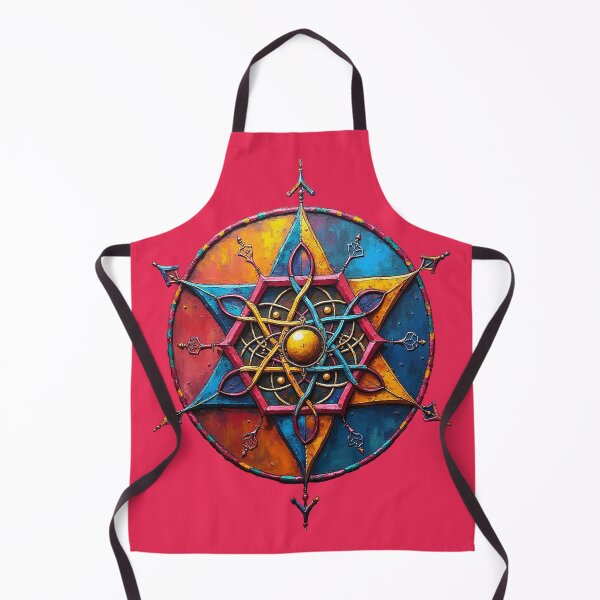 Item preview, Sacred Geometry Metatrons Cube Merkabah Rainbow Graffiti Style designed and sold by GaffaDesigns.