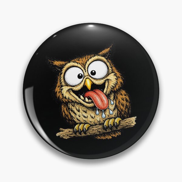 Item preview, Crazy Derpy Owl designed and sold by Sed94.