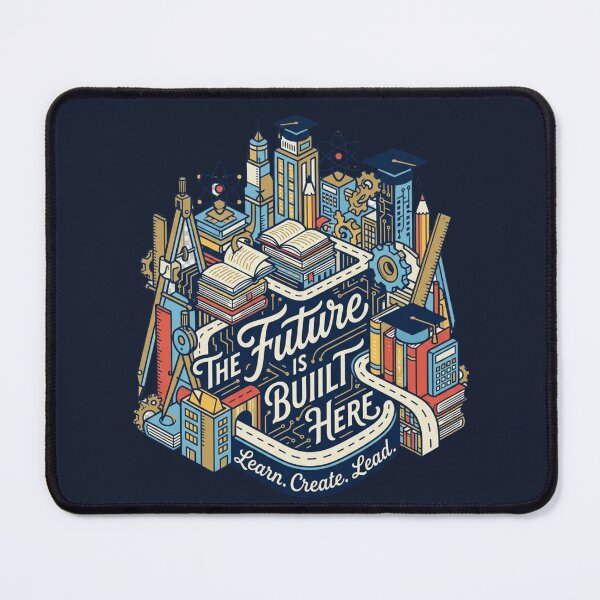 Item preview, The Future Is Built Here Education Artwork | Premium Back To School Design designed and sold by Amr Darwish Graphic designer.