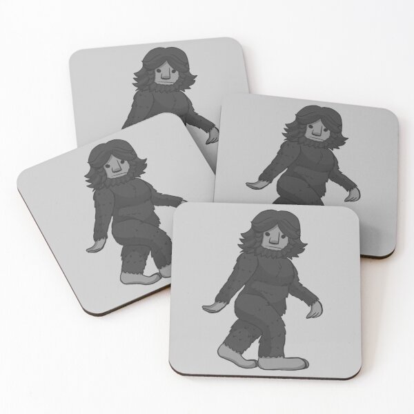 Item preview, Cute Bigfoot Sticker - Cute Sasquatch - Kawaii Cryptid Series designed and sold by warm adornments.