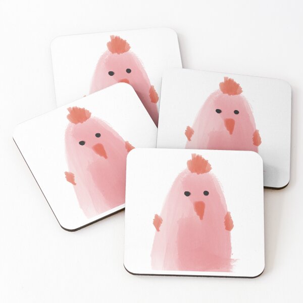 Item preview, Pink hen designed and sold by Malvamalu.