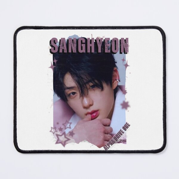Item preview, ALPHA DRIVE ONEe (ALD1) Sanghyeon Global KPOP Boy Group Black and White Collage Digital Art Portrait designed and sold by AJUNICE STUDIO.