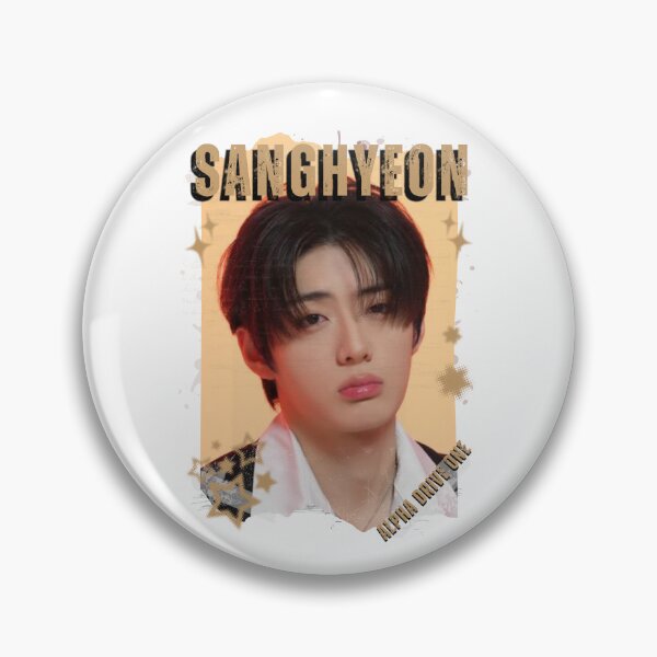 Item preview, ALPHA DRIVE ONEe (ALD1) Sanghyeon Global KPOP Boy Group Black and White Collage Digital Art Portrait designed and sold by AJUNICE STUDIO.