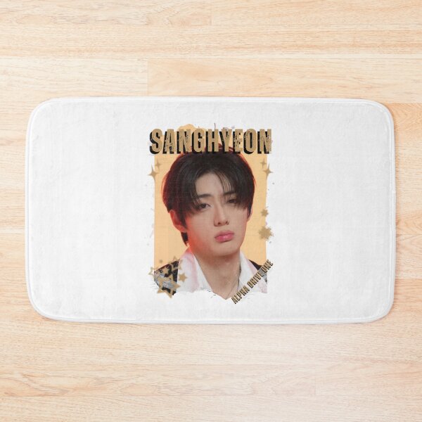 Item preview, ALPHA DRIVE ONEe (ALD1) Sanghyeon Global KPOP Boy Group Black and White Collage Digital Art Portrait designed and sold by AJUNICE STUDIO.