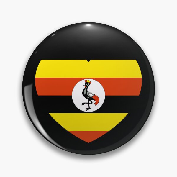 Item preview, Uganda Flag Heart UG designed and sold by shitpostee.