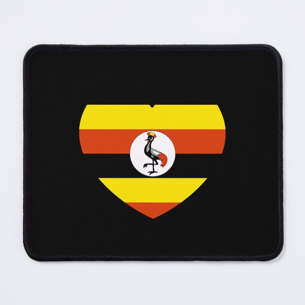 Item preview, Uganda Flag Heart UG designed and sold by shitpostee.