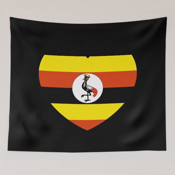 Item preview, Uganda Flag Heart UG designed and sold by shitpostee.