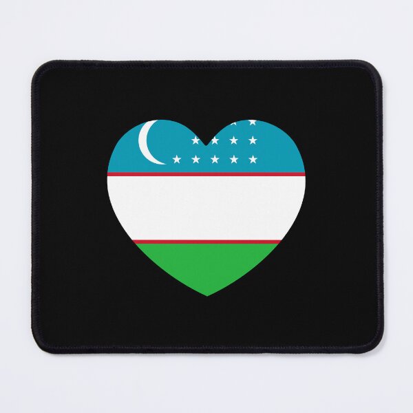 Item preview, Uzbekistan Flag Heart UZ designed and sold by shitpostee.