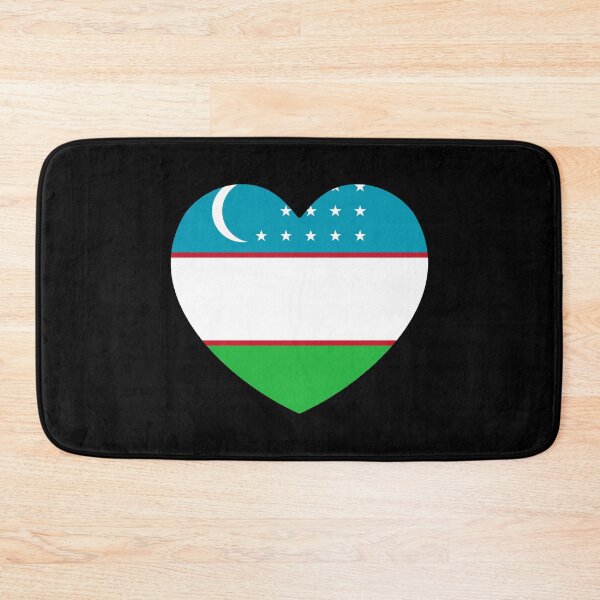 Item preview, Uzbekistan Flag Heart UZ designed and sold by shitpostee.