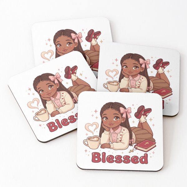 Item preview, Blessed - Cute girly design designed and sold by Amanio.