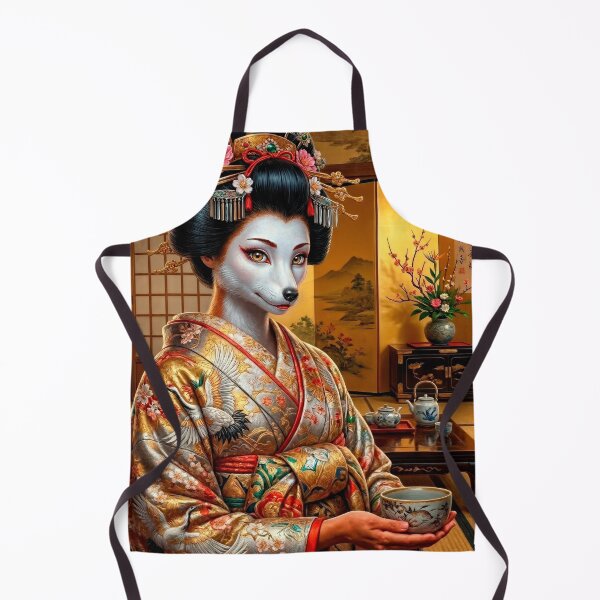 Item preview, Fox Geisha in Traditional Japanese Room designed and sold by HybridA-2.