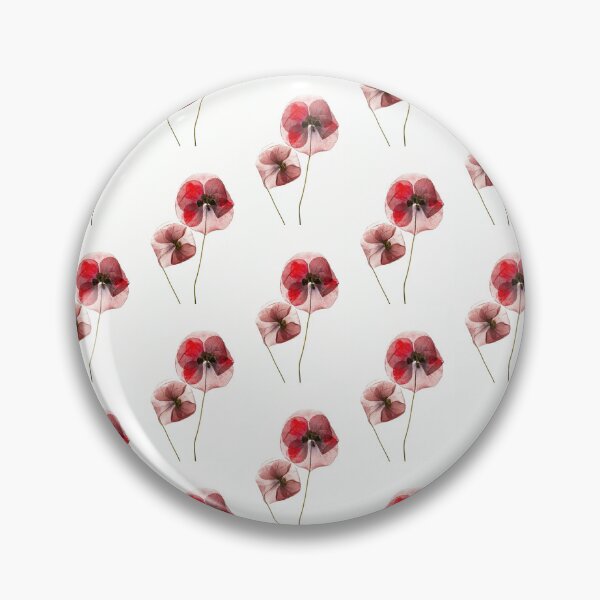 Item preview, Translucent Red Poppies Botanical Photography Minimalist Floral Art designed and sold by Elżbieta  Kaps.