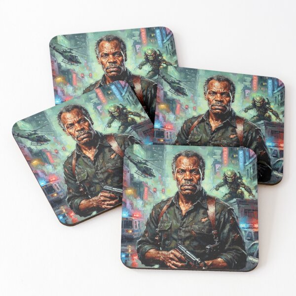 Item preview, Predator 2 Sci-Fi Action Fine Art Tribute designed and sold by Art's Diner.