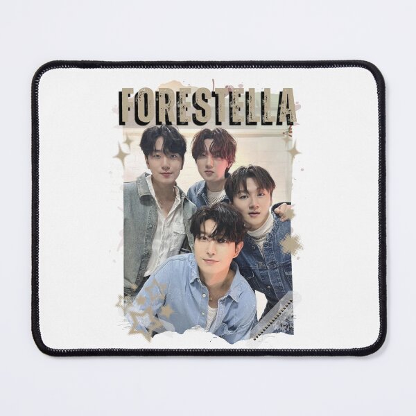 Item preview, forestella Global KPOP Boy Group Black and White Collage Digital Art Portrait designed and sold by AJUNICE STUDIO.