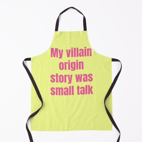 Item preview, My Villain Origin Story Was Small Talk Funny Introvert T-Shirt | Social Anxiety Meme Typography designed and sold by Creations by lyne.