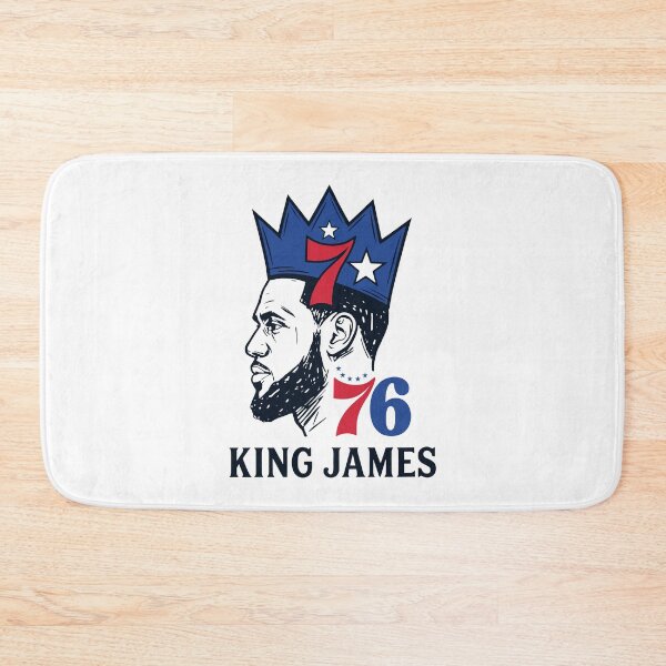 Item preview, The King James - Philadelphia 76ers illustrated designed and sold by Mind-Drift.