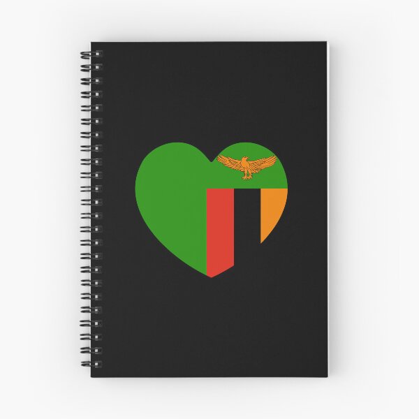 Item preview, Zambia Flag Heart ZM designed and sold by shitpostee.