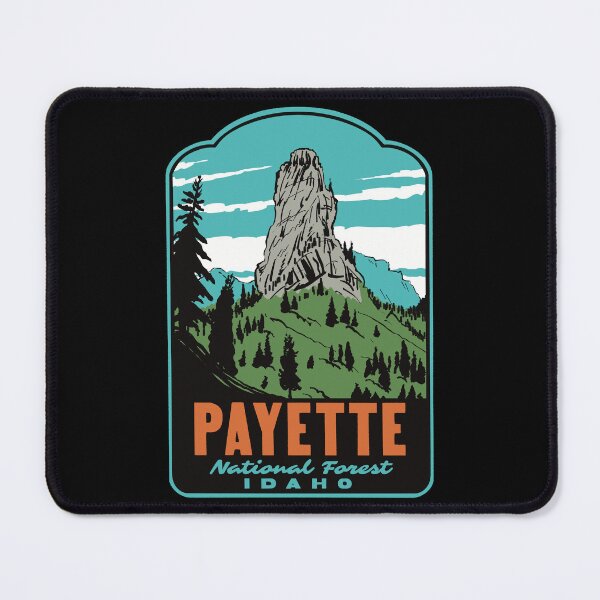 Item preview, Payette National Forest Poster Devil’s Tooth designed and sold by HalpinDesign.