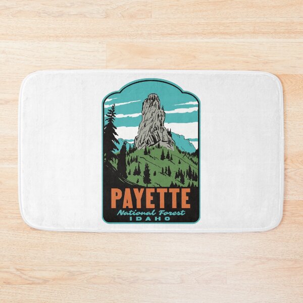 Item preview, Payette National Forest Poster Devil’s Tooth designed and sold by HalpinDesign.