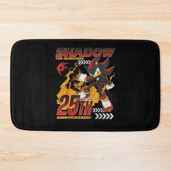 Item preview, Shadow the Hedgehog 25th Anniversary Retro Flame Graphic designed and sold by Mind-Drift.