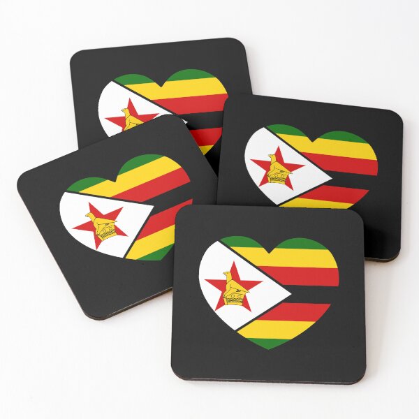 Item preview, Zimbabwe Flag Heart ZW designed and sold by shitpostee.