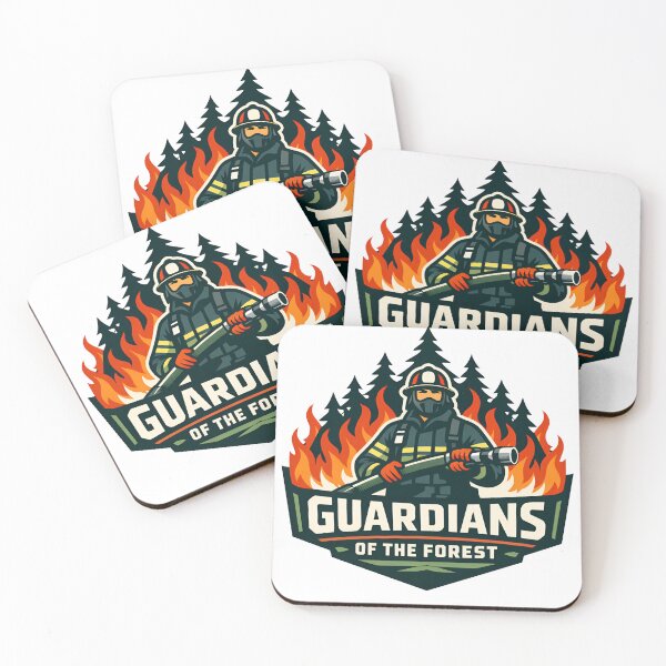 Item preview, Guardians of the Forest Firefighter Design designed and sold by Nuvoro Eco Awareness.