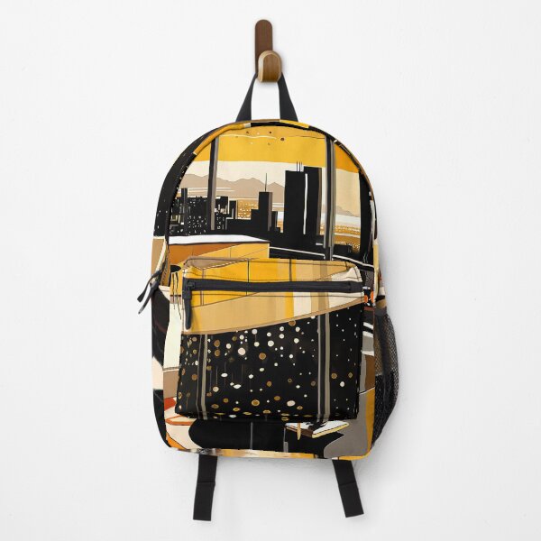 Item preview, City in Black and Gold designed and sold by MorganaWelchArt.