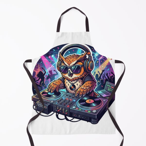 Item preview, Owl DJ at Nightclub designed and sold by YNAMREG.