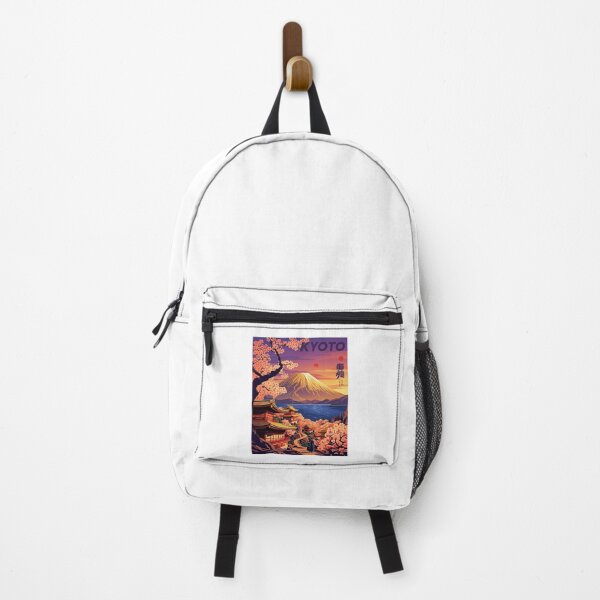 Item preview, Kyoto Japan Vintage Travel Poster | Retro Mount Fuji designed and sold by PrintsGate.