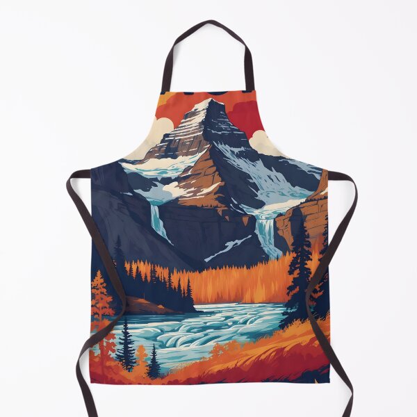 Item preview, Glacier National Park Autumn USA Vintage Travel Tourism designed and sold by TravelersGems.