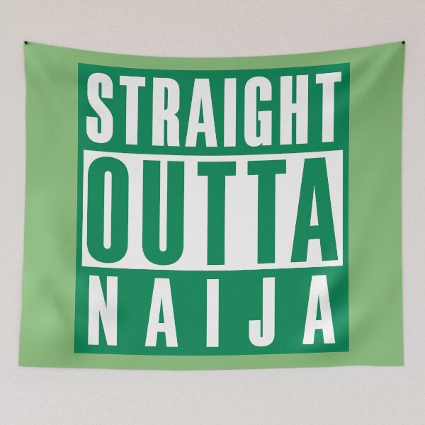 Item preview, Straight Outta Naija designed and sold by MammothArt.