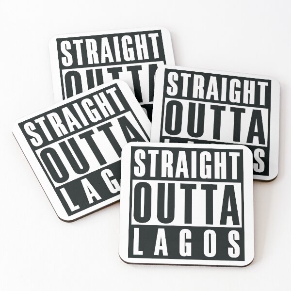 Item preview, Straight Outta Lagos designed and sold by MammothArt.