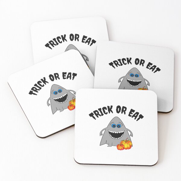 Item preview, Funny Halloween Shark Pun designed and sold by Sartoris Art.