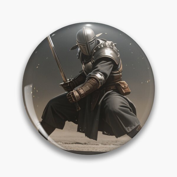 Item preview, Art - Armored Warrior, Realistic Depiction of a Heroic Combat designed and sold by AnimeShin.