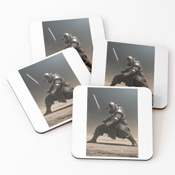 Item preview, Art - Armored Warrior, Realistic Depiction of a Heroic Combat designed and sold by AnimeShin.