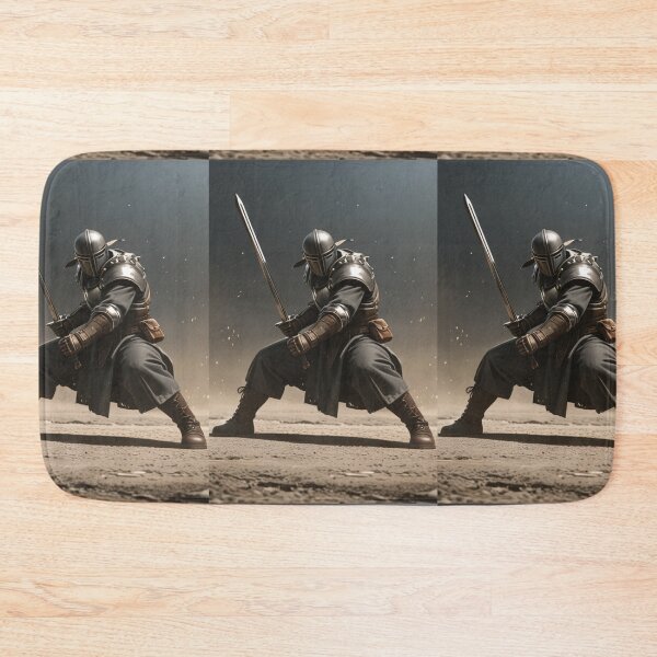 Item preview, Art - Armored Warrior, Realistic Depiction of a Heroic Combat designed and sold by AnimeShin.
