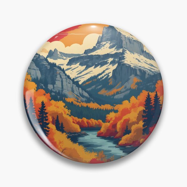 Item preview, Great Basin National Park Autumn USA Vintage Travel Tourism designed and sold by TravelersGems.