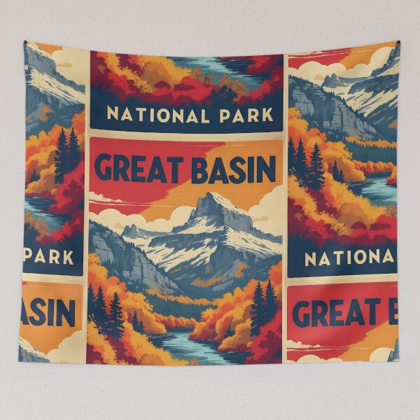 Item preview, Great Basin National Park Autumn USA Vintage Travel Tourism designed and sold by TravelersGems.