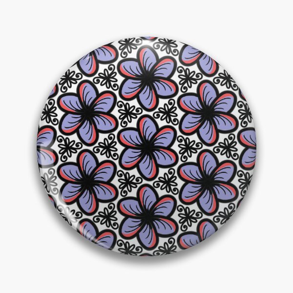 Item preview, PNG con estampado floral morado designed and sold by Sasitee.