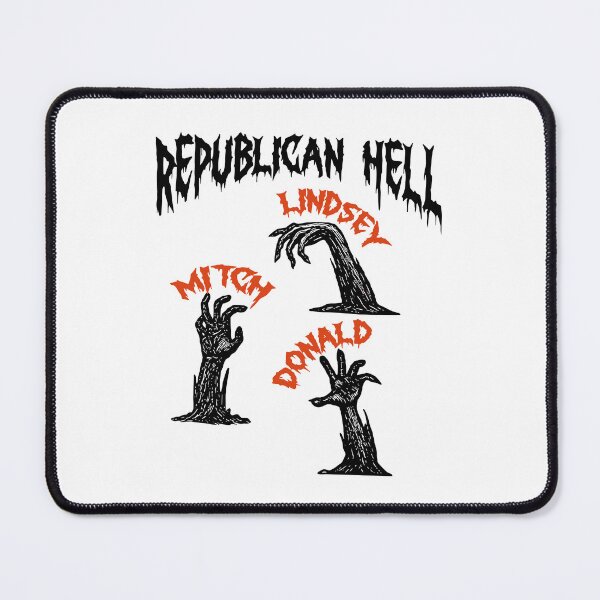 Item preview, Anti Trump Halloween Republican Hell Funny Liberal Spooky designed and sold by CocoLama.