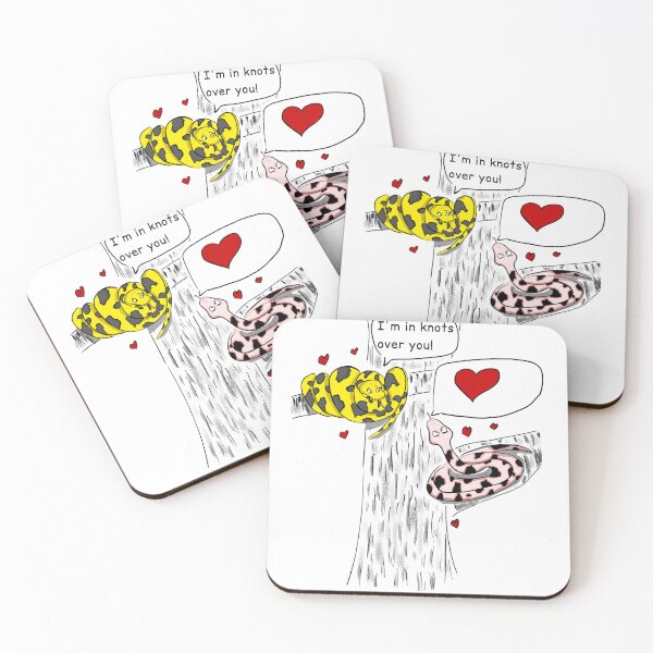 Item preview, Snakes in love:  "I'm in knots over you. designed and sold by KPlayerAdhder.