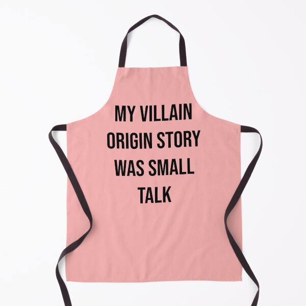 Item preview, My Villain Origin Story Was Small Talk Funny Introvert T-Shirt | Social Anxiety Meme Typography 2 designed and sold by Creations by lyne.